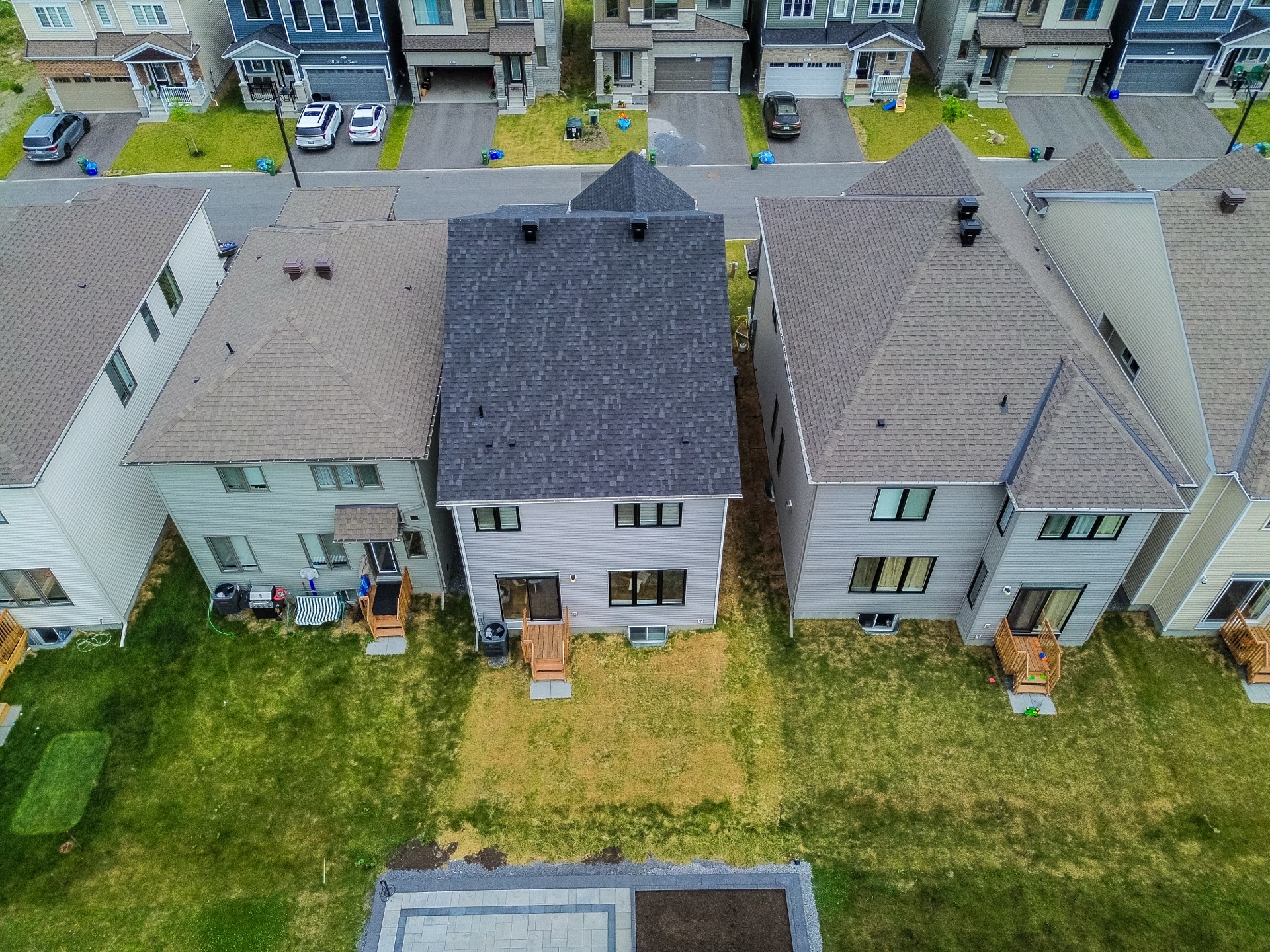 Aerial drone shot